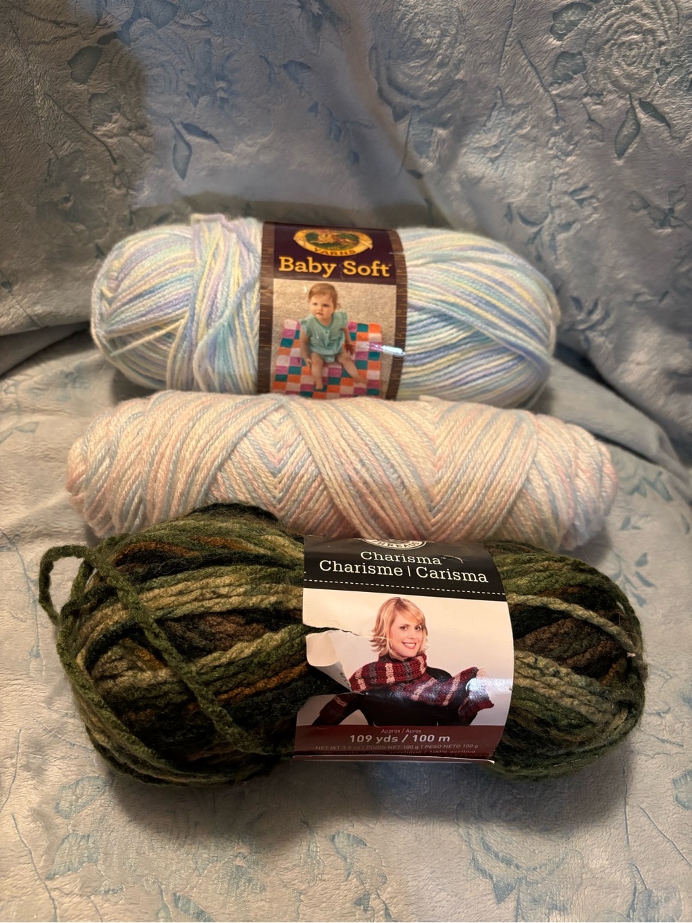 Lot of Yarn Pastel and Deep Woods